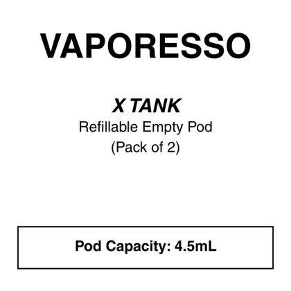 Vaporesso X Tank Pod - Vapeys Co Nz
