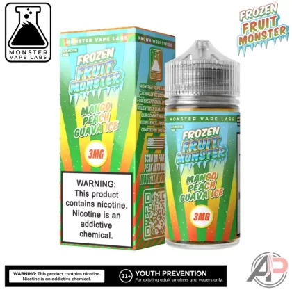 Mango Peach Guava Ice E-Liquid By Frozen Fruit Monster Vape Labs 100mL