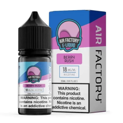 Sale $11.00 – Berry Rush by Air Factory Salt eJuice 30mL