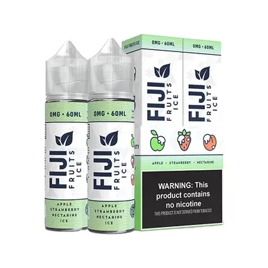 Apple Strawberry Nectarine Tinted Brew Fiji Fruits Iced Series 60mL 2-Pack