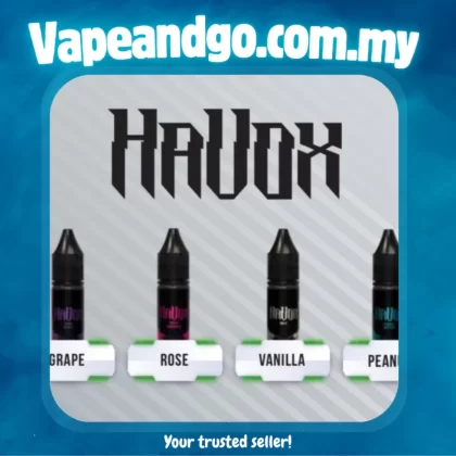 Havox E-Liquid 15ml Salt (Elmax Ermon Bottle) Akta 852 Registered - Vapeandgo Com My