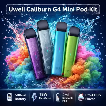 Uwell Caliburn G4 Mini Pod Kit - Peafowl Emerald / 0.6ohm (3ml)
