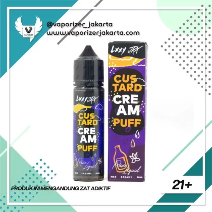 LXXY CUSTARD CREAM PUFF 60 ML - 3 mg / 6 mg / 60 ml