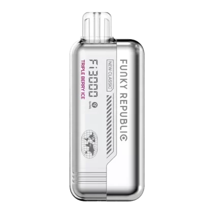 Triple Berry Ice Funky Republic Fi3000 - Nicotine#50mg~Size#Single>10 Pack (B15BDB)