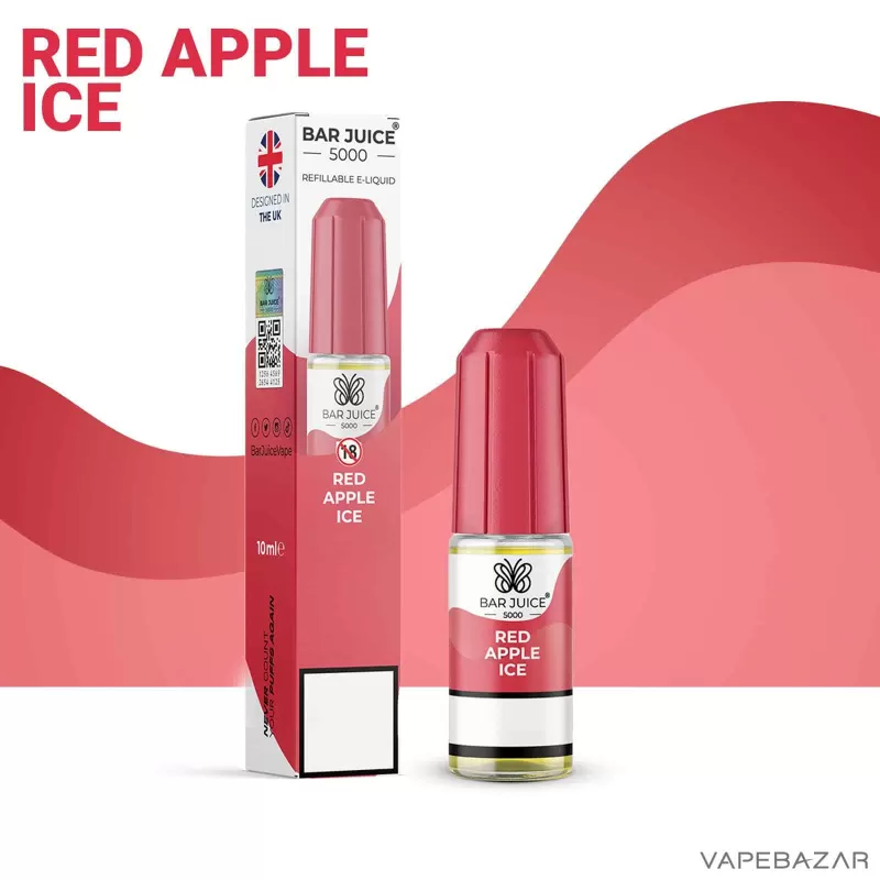 Bar Juice 5000 Nic Salt – Red Apple Ice - Vapebazar - Image 2