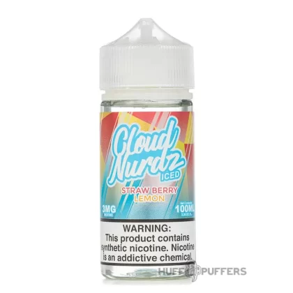 Cloud Nurdz – Iced Strawberry Lemon 100mL - Vape Product, Vape Product (A0CE62)