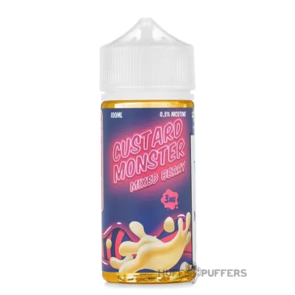 Custard Monster – Mixed Berry 100mL - Vape Product, Vape Product
