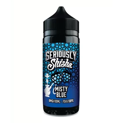 Doozy Seriously Shisha 100ml E-Liquid Shortfill Misty Blue - Title#0mg