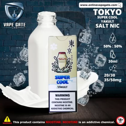 Tokyo Super Cool Yakult Saltnic 30ml - 35 mg - 30 ml