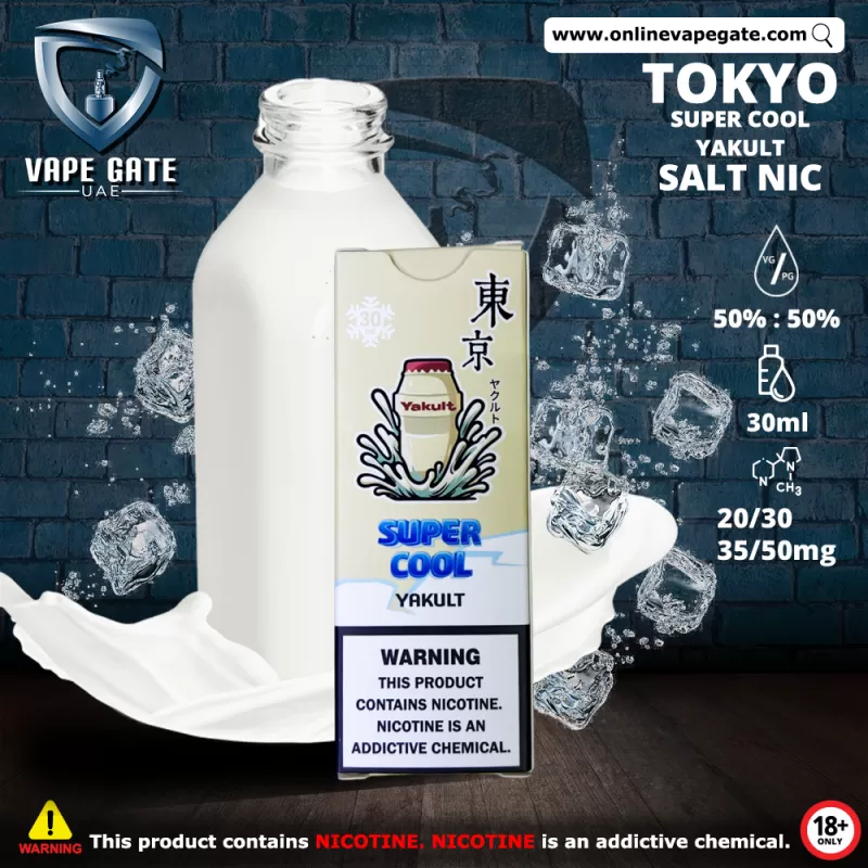Tokyo Super Cool Yakult Saltnic 30ml - 35 mg - 30 ml