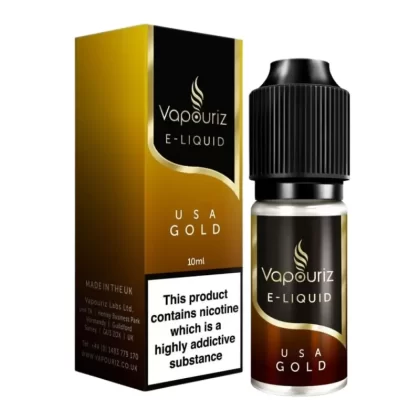 USA Gold Tobacco E-Liquid by Vapouriz (10ml) - 6mg