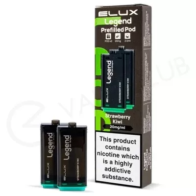 Strawberry Kiwi Elux Legend 1500 2in1 Prefilled Pods