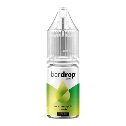Sour Pineapple Crush By Bar Drop Salts 10ml - Nicotine Strength#10mg (Salt)>20mg (Salt)>5mg (Salt) (88E895)