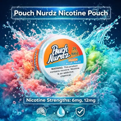 Pouch Nurdz Nicotine Pouch - Juicy Apple / 12mg