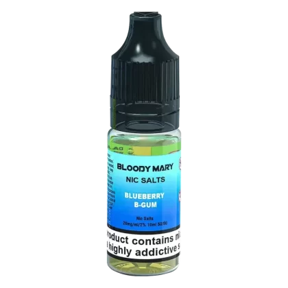 Bloody Mary Blueberry B-Gum Nic Salt Vape Juice