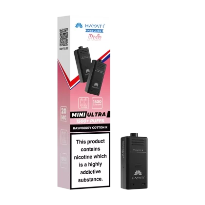 Raspberry Cotton K Hayati Mini Ultra Refill Pack - Vapeshop Co