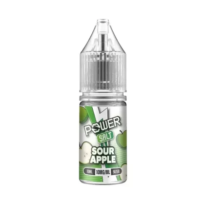 Sour Apple Nic Salt by Power – 10mg