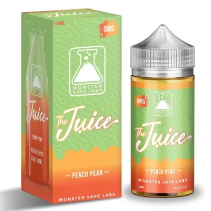The Juice Peach Pear eJuice - Vape Product; Vape Product, Vape Product (4B2C01)