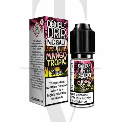 DOUBLE DRIP MANGO TROPIC NIC SALT E-LIQUID