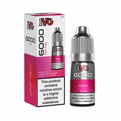 IVG 6000 Pink Pop Nic Salt