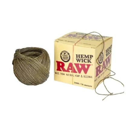 Raw Hemp Wick – 250ft