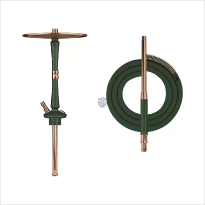 Shisha Hoob GO Racing Green Bronze - Uszczelka; Dyfuzor, Talerzyk (06B8C2)