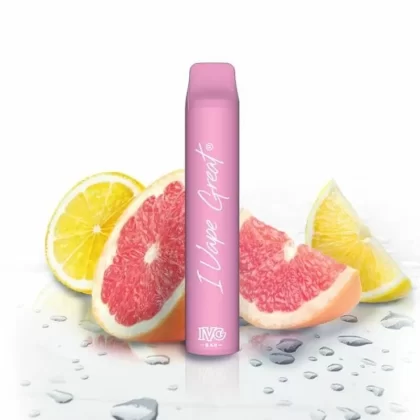 IVG BAR – Pink Lemonade - IVG BAR / Wassermelone / Nikotin-Benzoat / Propylenglykol / pflanzliches Glycerin / Aromastoffe / 20mg/ml / 550 mAh / ca. 800