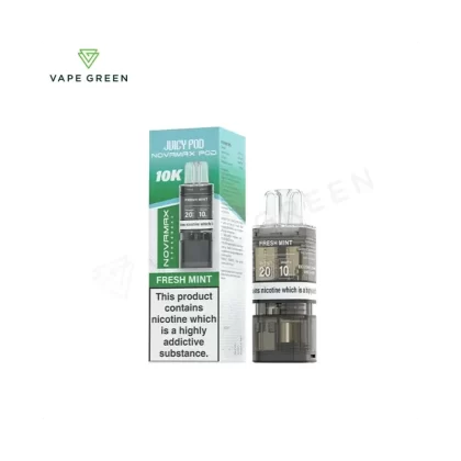 Fresh Mint Prefilled Pod Refill Pack by Juicy Pod Novamax 10K