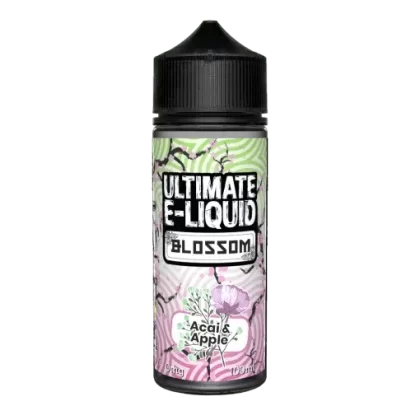 ACAI & APPLE E LIQUID BY ULTIMATE E-LIQUID – BLOSSOM 100ML 70VG