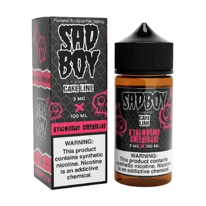 Sadboy E-Liquid | Strawberry Cheesecake