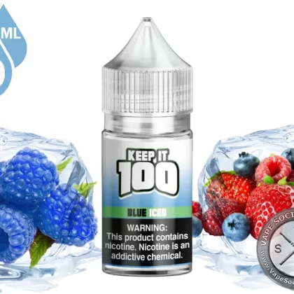 Iced Blue by Keep It 100 Salt 30ml