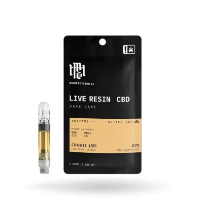 Live Resin CBD Vape Cartridge: Anytime - Strain#Sour Pineapple>Guava>Cookie Jam