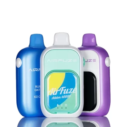 Airfuze Addon 40K 40000 Puffs Disposable Vape - 24mL - Strawberry Banana