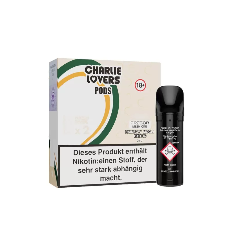 Charlie Lovers Pods – Rainbow Mogli Exotic (2er Pack) - Vapebazar - Image 3