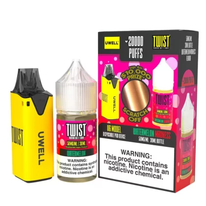 Twist Salt x Uwell V6 Kit - Pink Punch Lemonade