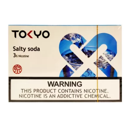 Tokyo Phantom Prefilled Pod Salty Soda – 3% Nicotine - 1 Pod, Pack of 3