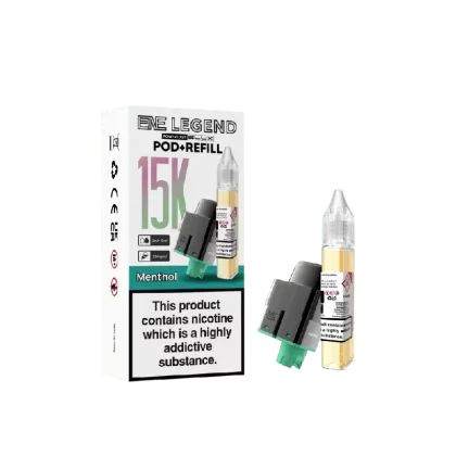 Elux ENE Legend 15k Prefilled Pod Menthol - Nicotine Strength#20mg