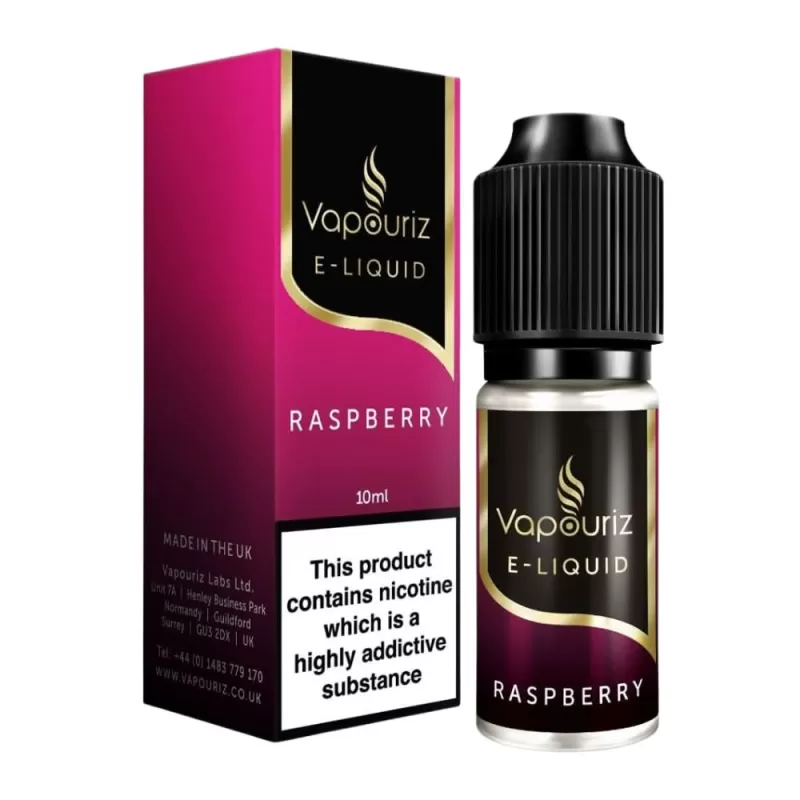 Raspberry E-Liquid by Vapouriz (10ml) - 6mg