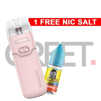 Smok Nord GT kit - Colour#Black Gunmetal>Cyan Black>Matte Black>Pale Pink>Silver Black>Silver Carbon Fiber