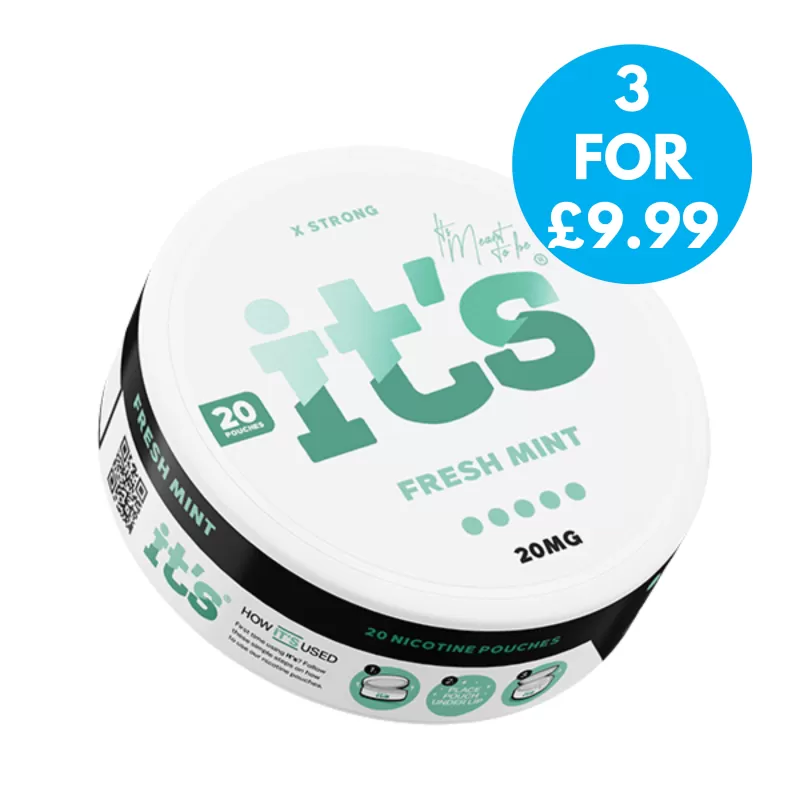 It’s Snus 20mg Nicotine Pouches - Vape Co