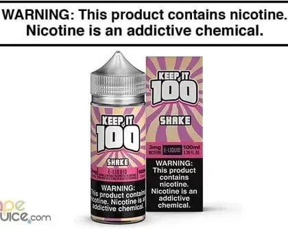 SHAKE BY KEEP IT 100 100ML - Vapejuice
