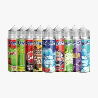 Kingston 100ml E Liquid - Gazillions Blue Raspberry