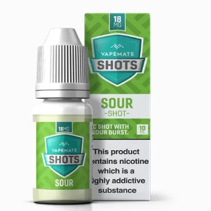 Vapemate Shots 10ml Sour