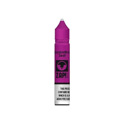 Passionfruit Zest Nic Salt by Zap Juice - 10ml - 20mg - Vape Product (E89A57)