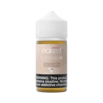 Naked 100 Tobacco Cuban Blend eJuice - Vape Product; Vape Product, Vape Product (4E8A8B)