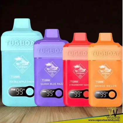 Tugboat T12000 Puffs 50 MG Rechargeable Vape - Vapewizarddxb
