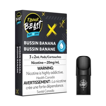Flavour Beast S Pods – Bussin Banana Iced