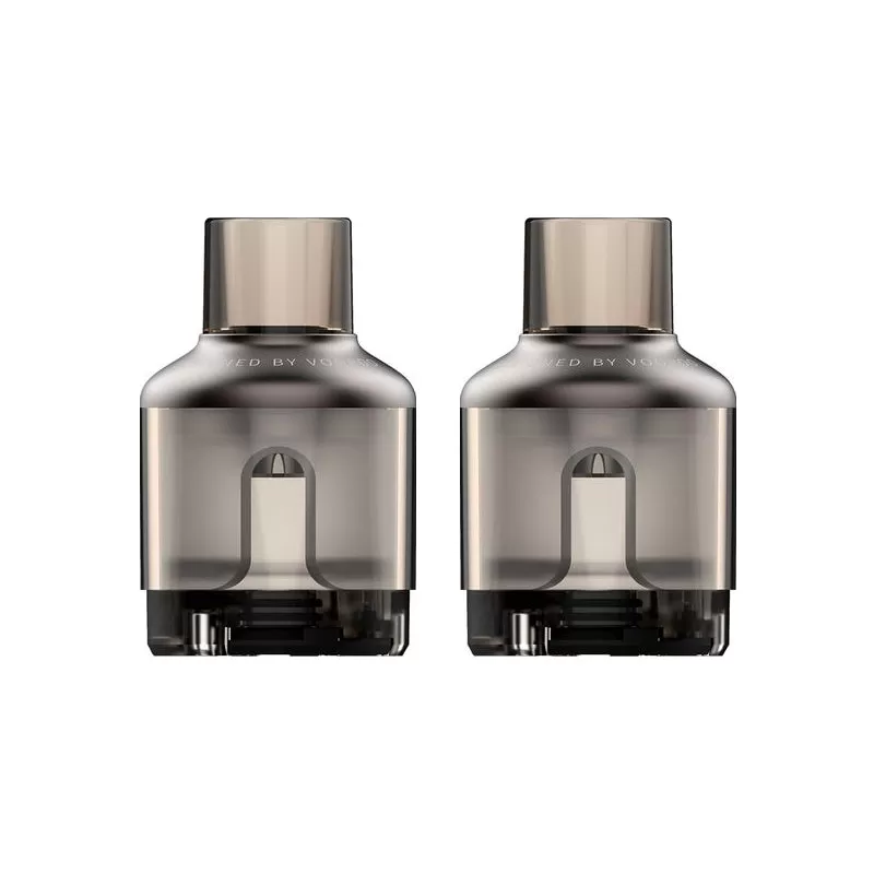 VooPoo TPP Pod Tank Replacement Pods (Pack of 2) - Gunmetal - Ecigwizard