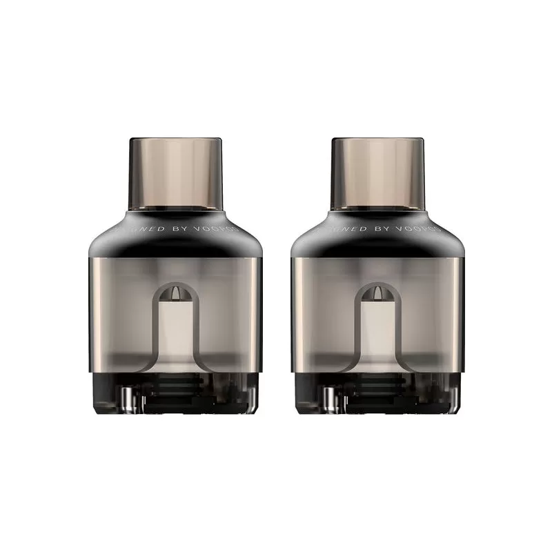 VooPoo TPP Pod Tank Replacement Pods (Pack of 2) - Gunmetal - Ecigwizard - Image 2