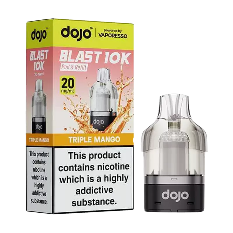 Triple Mango Dojo Blast 10K Refill Pack - 20mg - Vape Product